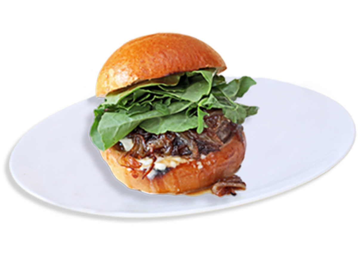 Hamburguesa de Miel y Straciatella / Honey and Straciatella Burger 